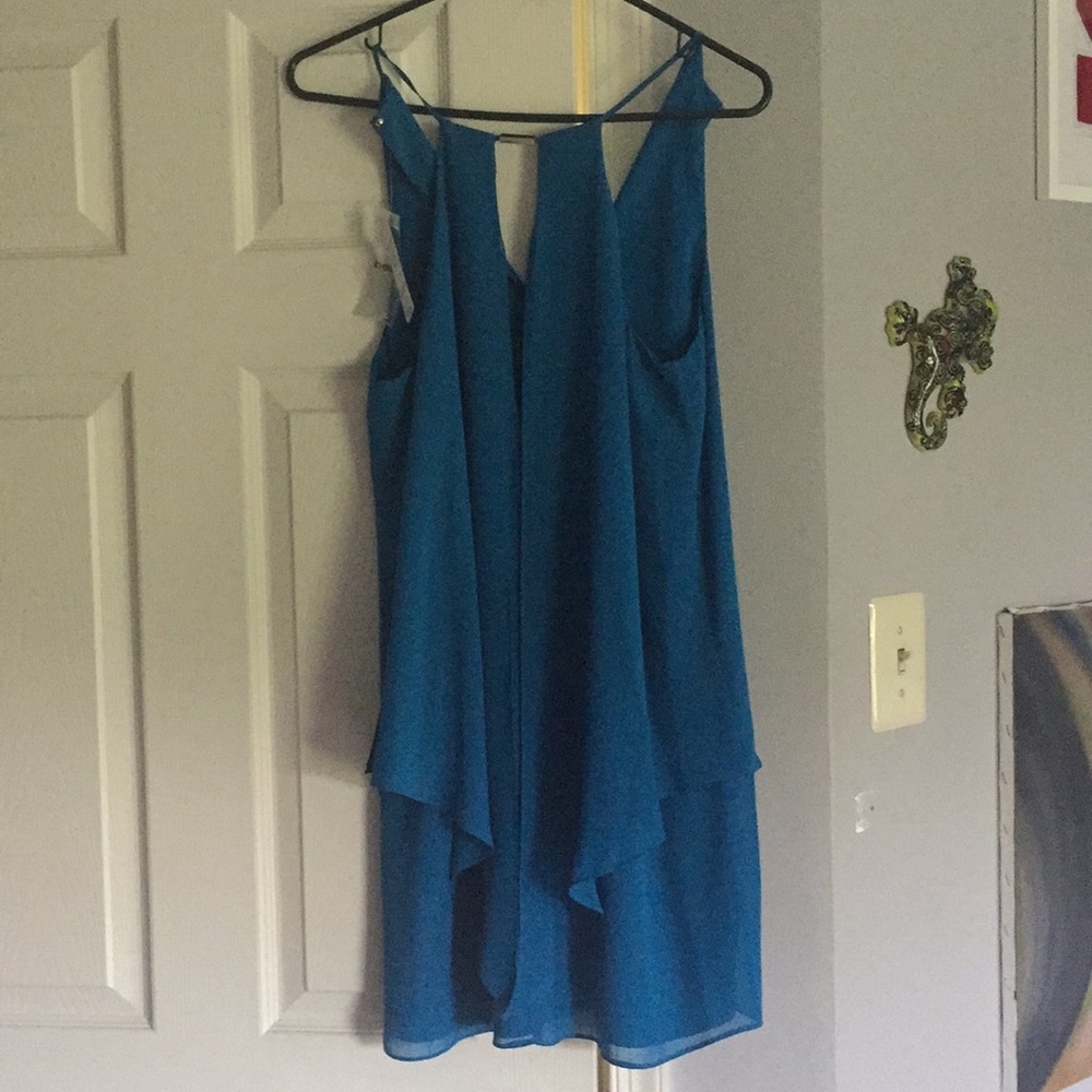 Blue bebe dress
